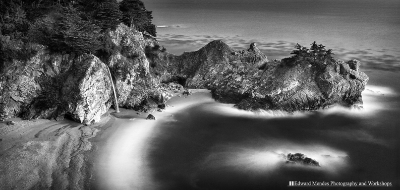 McWay Falls by Edward Mendes 