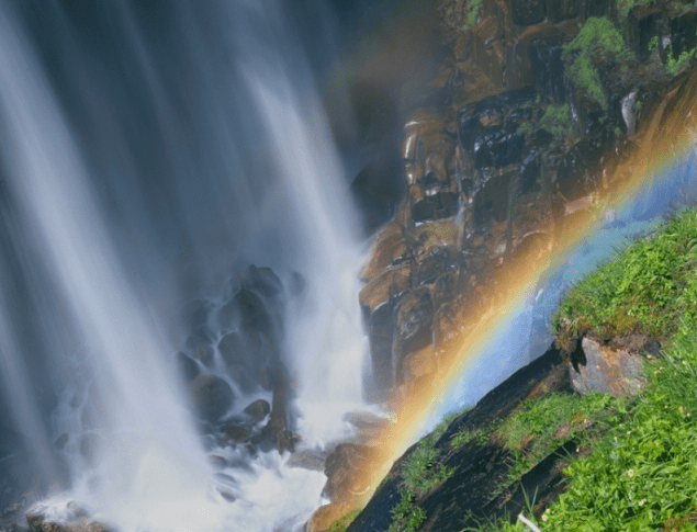 Lower Narada Falls by Michael Warwick 