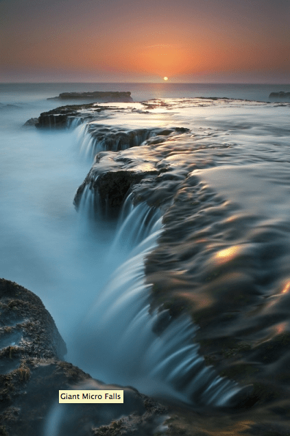 Giant Micro Falls by Tomer Razabi 