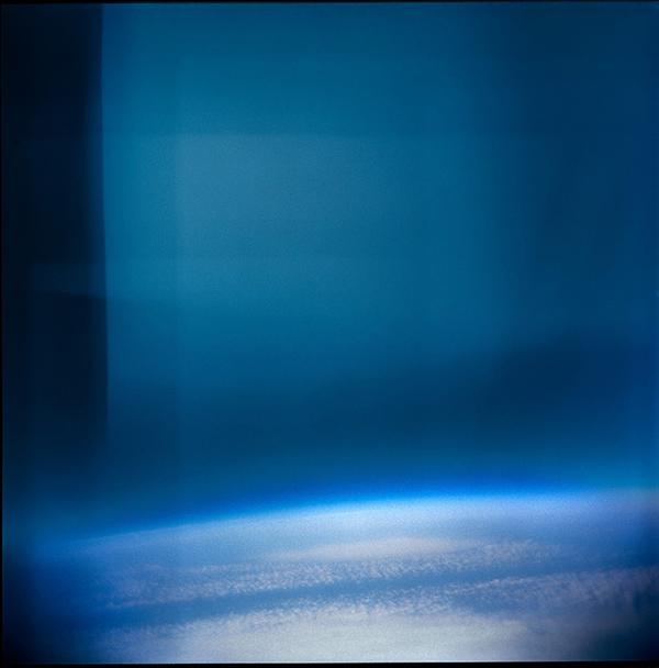 View of Earth from the Stratosphere with Holga plactic 'toy' camera space hot air balloon