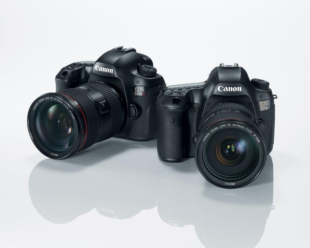 Canon EOS 5DS and 5DS R 50 Megapixels DSLRs