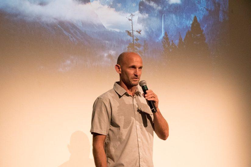 Jeff Johnson, climber, adventurer and staff photographer for Patagonia, was the SUMM1T keynote speaker.