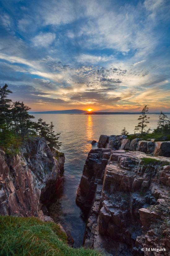 Today’s Photo Of The Day is “Raven’s Nest Sunset” by Ed Mcguirk. Location: Acadia National Park, Maine.