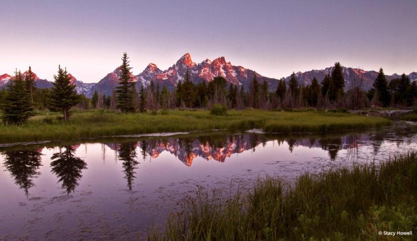 Today’s Photo Of The Day is “Teton Sunrise” by Stacy Howell. Location: Wyoming. 