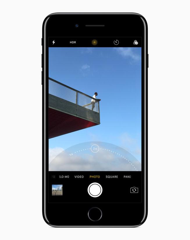 iPhone 7 Plus Camera app