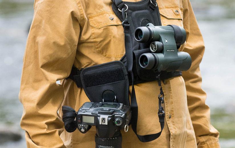 Cotton Carrier Binocular and Camera Harness 