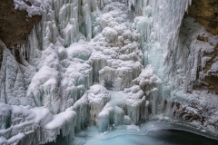 "Frozen Waterfall" By Kathleen Wasselle Croft