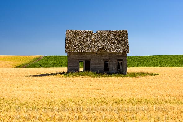 Farmhouse, Teton Valley, Idaho by Jay Goodrich