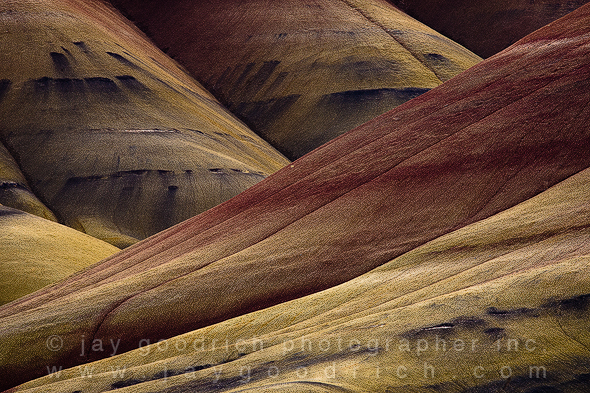 The Painted Hills Processed with Lightroom 3 Only by Jay Goodrich