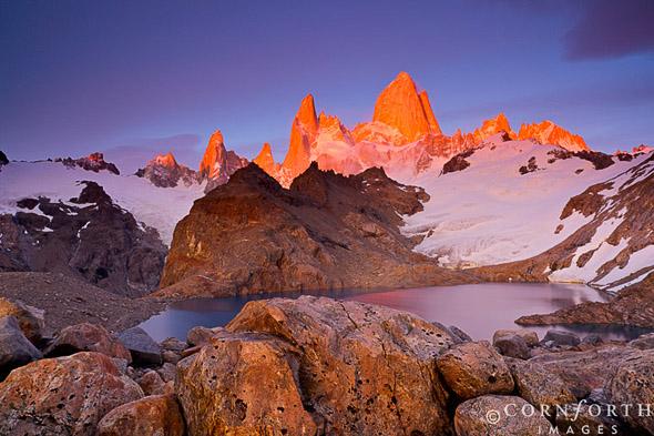 Laguna de los Tres Sunrise 5, Los Glaciares National Park, Argentina