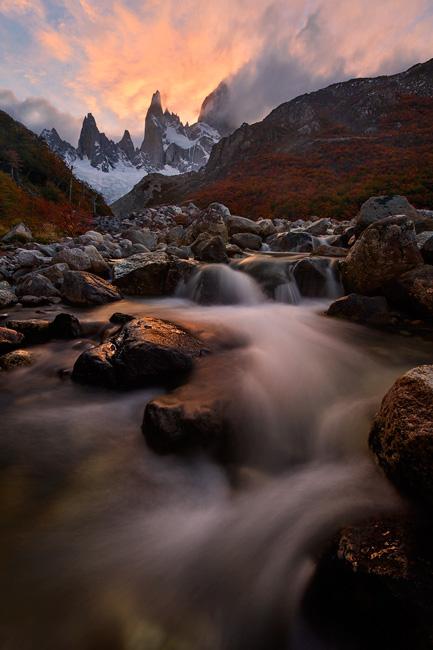 Sunset, Mount Fitz Roy, Patagonia, Argentina