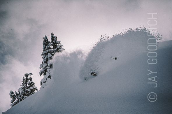 Skiing Mount Baker Winter Cascades by Jay Goodrich