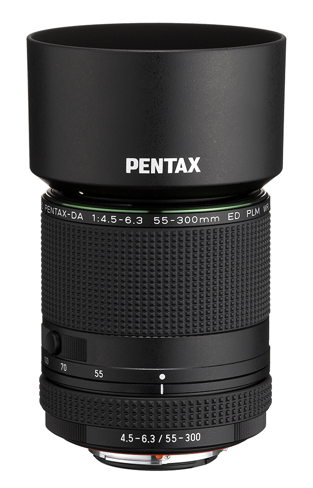 HD PENTAX-DA 55-300mm f/4.5-6.3ED PLM WR RE