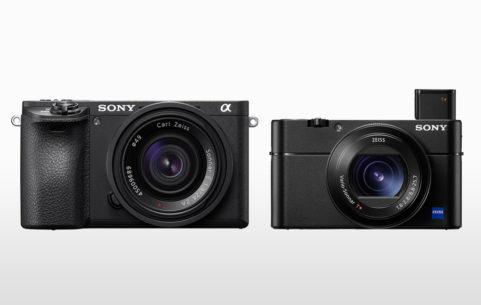 Sony a6500 and Sony RX100 V