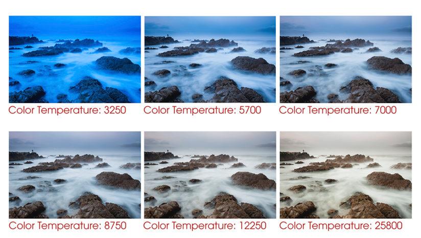 RAW Workflow Color Temperatures