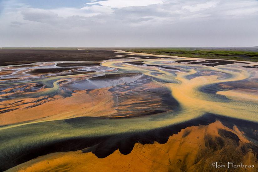 Today’s Photo Of The Day is Þjórsá River Delta By Tom Elenbaas. Location: Southern Iceland