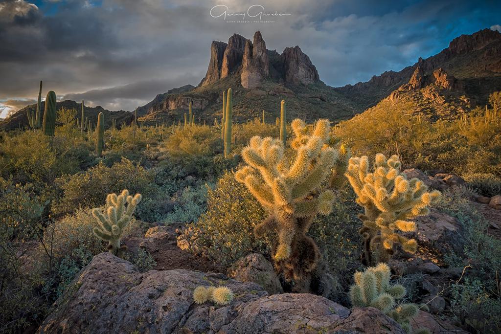 Today’s Photo Of The Day is “Last Light” by Gerry Groeber. Location: Superstition Wilderness, Arizona.