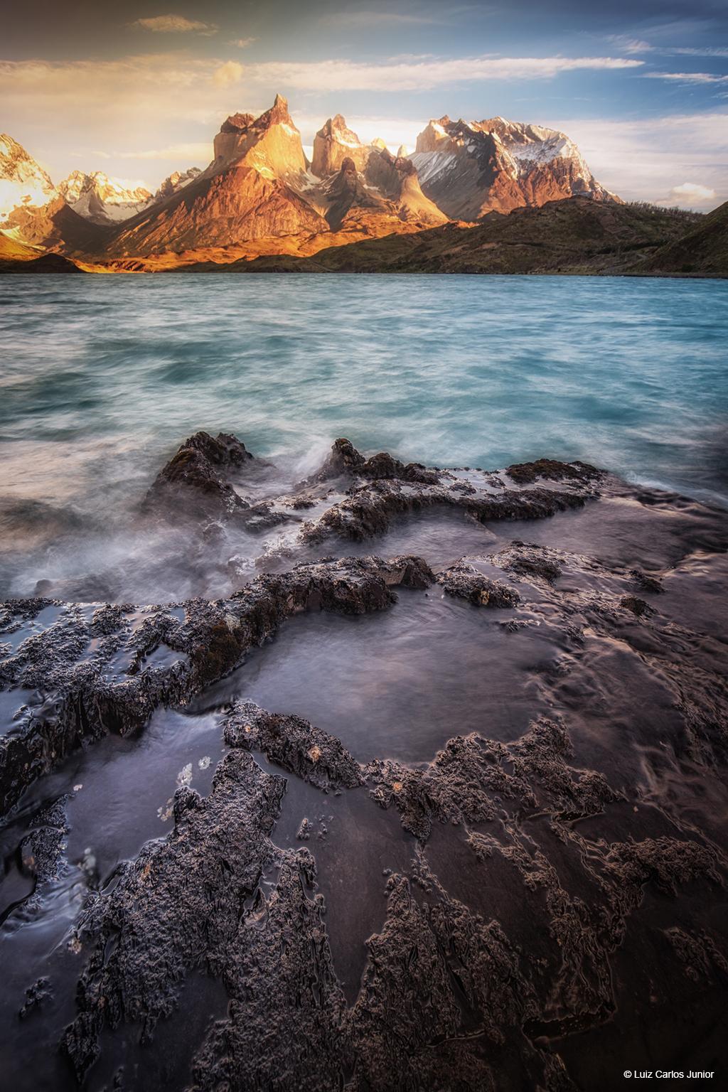 Today’s Photo Of The Day is “Torres by Dawn” by Luiz Carlos Junior. Location: Torres del Paine National Park, Chile.