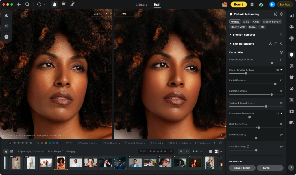 Evoto Desktop v7.1.0 Adds Batch Culling Tools for Portrait Studios